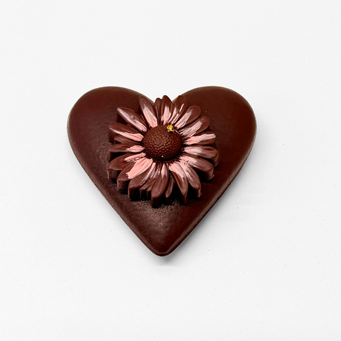 Cœur chocolat 64% fête des mères | Edition limitée