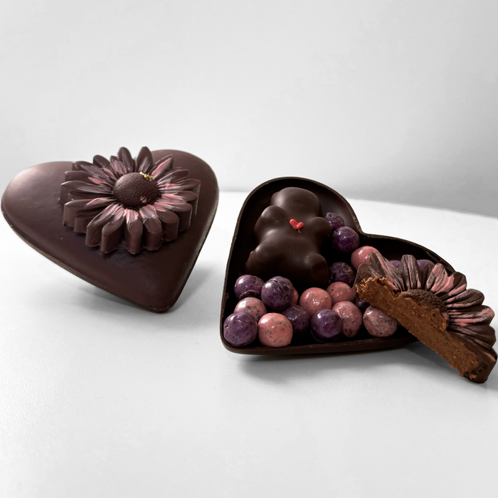 Cœur chocolat 64% fête des mères | Edition limitée