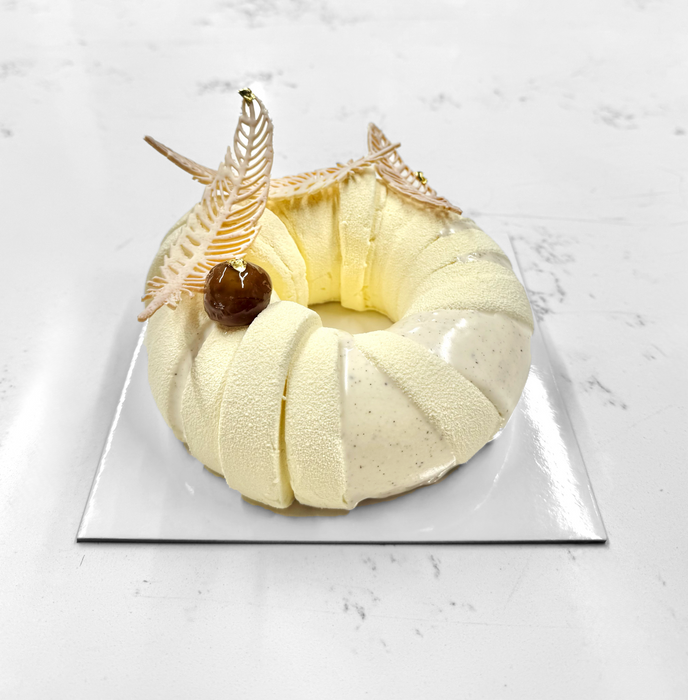 Couronne de Noël | Marron, litchi & vanille