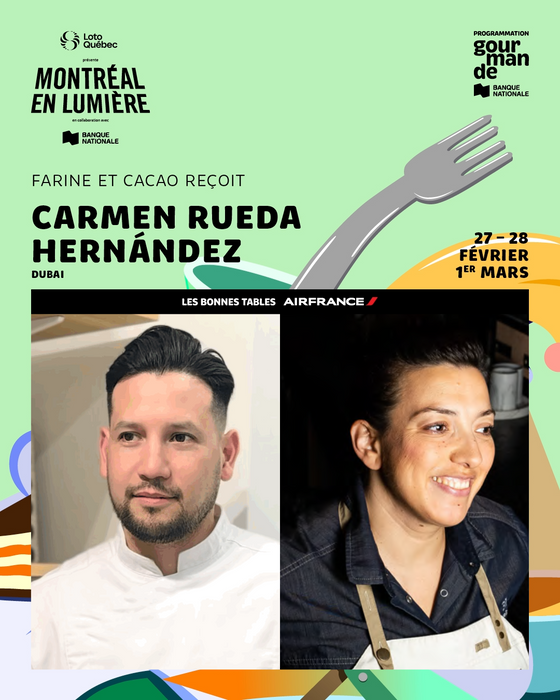 Farine & Cacao × Carmen Rueda Hernández (Dubaï)