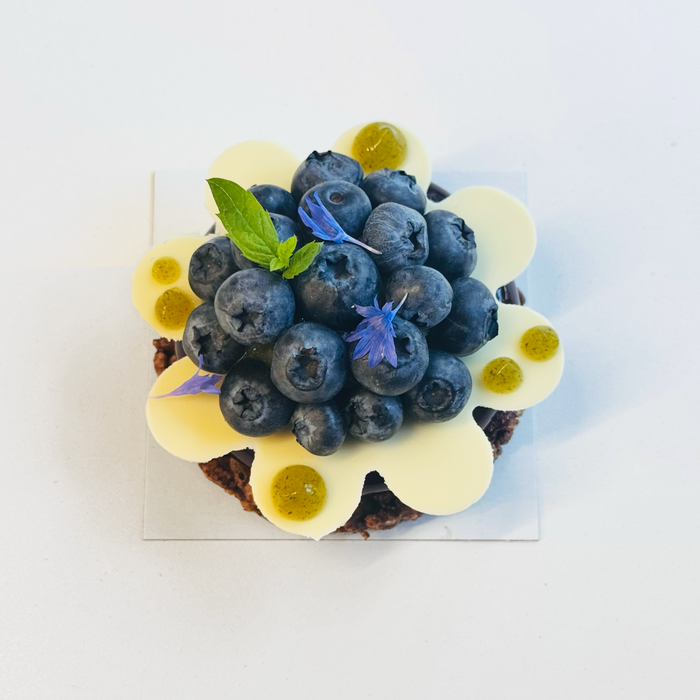 Bleuet, menthe et riz soufflé